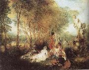 A Love Festival WATTEAU, Antoine